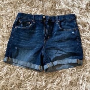 Denim high rise shorts - GAP